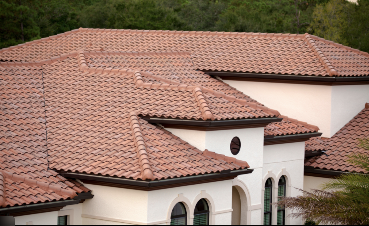 Concrete tile roof installed on a residential home in Riverside, California, designed for Inland Empire heat and long-term durability.